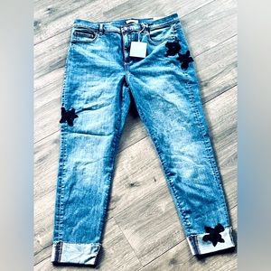 LOFT Embellished Skinny Jean NWT